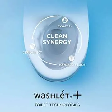 TOTO WASHLET+ Drake II Bidet Toilet, Cotton White