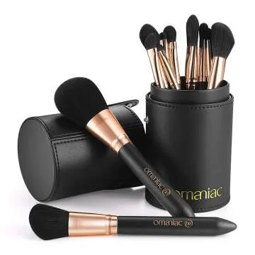 12Pcs OMANIAC® Professional Makeup Brushes Set