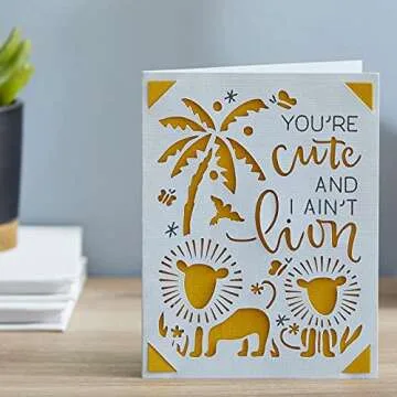Cricut Joy Insert Cards - DIY greeting card for Baby Shower, Birthday, and Wedding - Princess Sampler, 12 ct