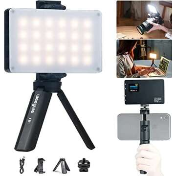 LED On Camera Video Light for Perfect Lighting