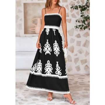 PRETTYGARDEN Floral Sundress for Summer 2025