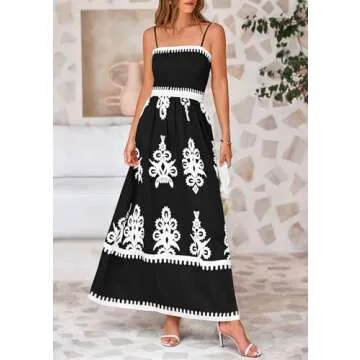 PRETTYGARDEN Floral Sundress for Summer 2025