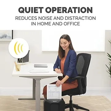 Fellowes LX50-DB Cross-Cut Shredder for Home Use