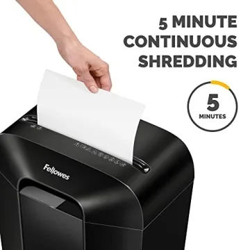 Fellowes LX50-DB Cross-Cut Shredder for Home Use