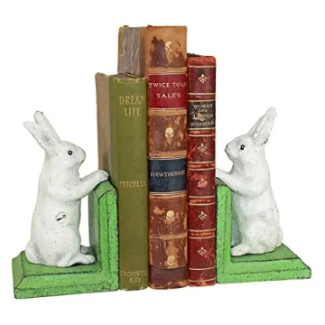 Design Toscano Bunny Bookends - Adorable Cast Iron Design