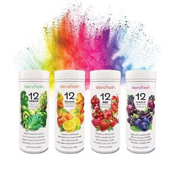Blendfresh Superfood Powder | Vegan, Gluten Free, Non-GMO, Kosher | Superfoods Powder with No Artificial Colors, Sweeteners, or Preservatives | Purple Smoothie Mix