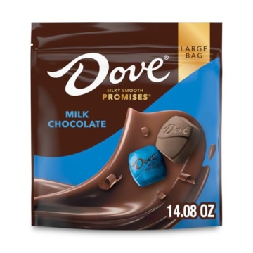DOVE Promises Assorted Valentine's Day Milk Chocolate Candy, 14.08 oz Bag