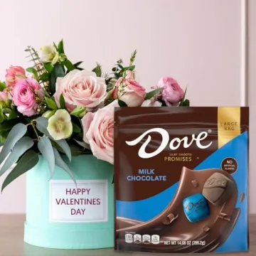 DOVE PROMISES Milk Chocolate Candy Gift, 14.08 oz Bag