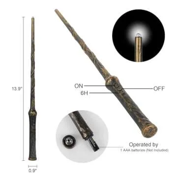 GenSwin 10.8" Floating Candles with Remote Control