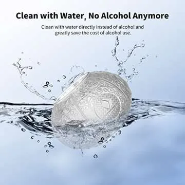 ANYCUBIC Water Washable 3D Printer Resin, 405nm High Precision UV-Curing 3D Resin, Low Shrinkage Sta...