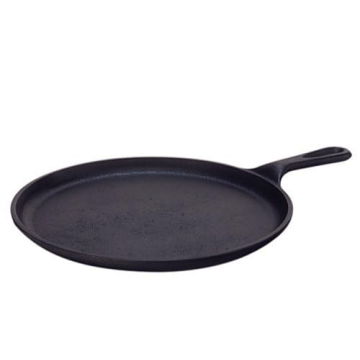 Lodge Pre-Seasoned 10.5 Inch Cast Iron Round Griddle