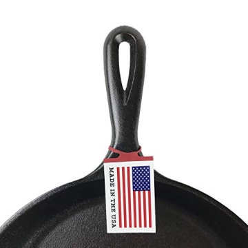 Lodge Pre-Seasoned 10.5 Inch Cast Iron Round Griddle