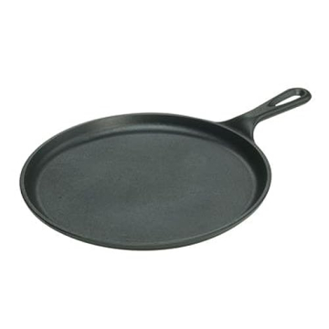 Lodge Pre-Seasoned 10.5 Inch Cast Iron Round Griddle