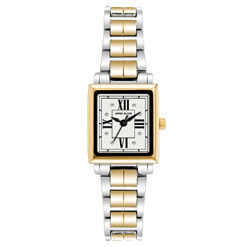 Anne Klein Women's Premium Crystal Accented Bracelet Watch