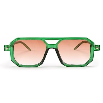 FEISEDY Vintage 70s Aviator Sunglasses UV400 Protection