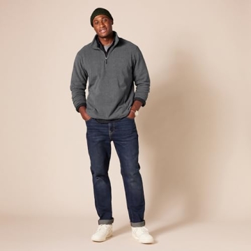 Warm and Stylish Amazon Essentials Quarter-Zip Fleece Jacket