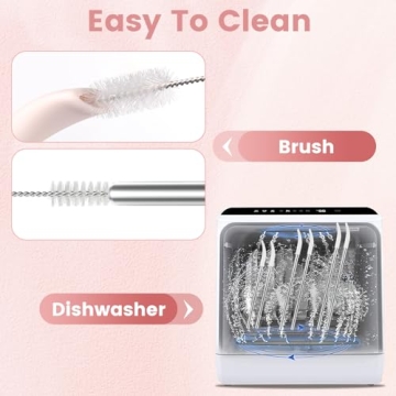 OUTXE Anti Wrinkle Straw Set for Eco-Conscious Sippers