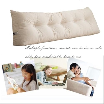 UUluhao Triangular Headboard Pillow for Comfort and Support