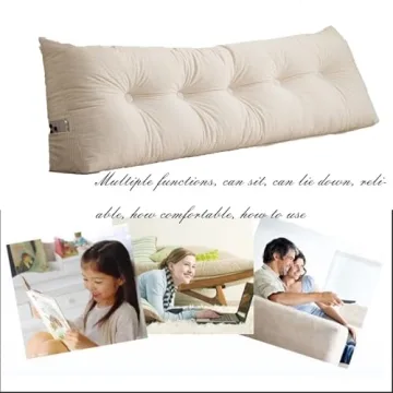 UUluhao Triangular Headboard Pillow for Comfort and Support