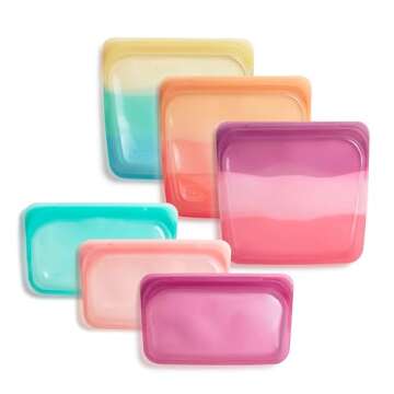 Stasher Silicone Reusable Bags - Eco-Friendly Storage Solution
