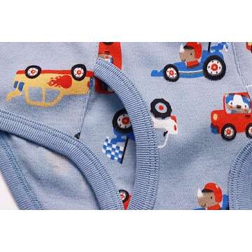 Boys Briefs Dinosaur Truck Shark Baby Soft Cotton Toddler Underwear 2-3yrs Multicolor…