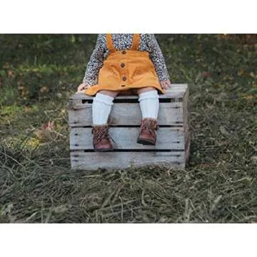 Adorable Knee High Baby Socks for Girls - Ruffled Design