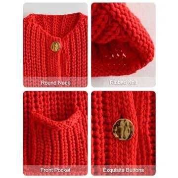 Bgylu Women's Stylish Sleeveless Chunky Knit Top