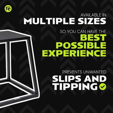 "Rage Fitness 18"" Steel Plyo Box" (CF-PB018/S)