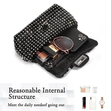 Stylish AOYUNHUI Rhinestone Handbag for Women