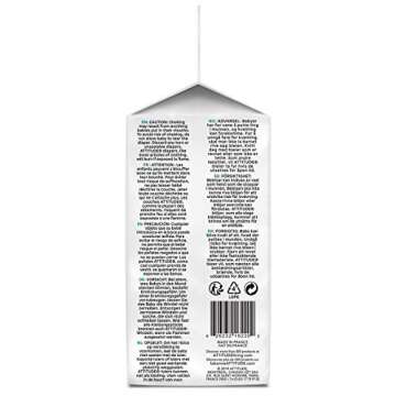 ATTITUDE Biodegradable Baby Diapers - Non-Toxic, Eco-Friendly, Safe for Sensitive Skin, Chlorine-Fre...