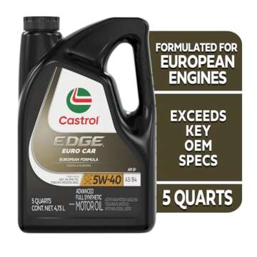 Castrol EDGE 5W-40 A3/B4 Full Synthetic Motor Oil