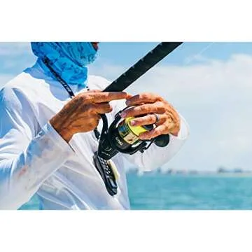 PENN Battle III Spinning Inshore Fishing Reel, HT-100 Front Drag, max of 10lb | 4.5kg, Made with Sturdy All-Aluminum Composition for Durability