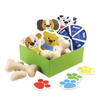 Peaceable Kingdom Get Up for Pup Skills Builder Game for Toddlers