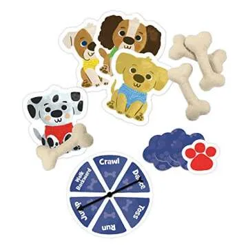 Peaceable Kingdom Get Up for Pup Skills Builder Game for Toddlers