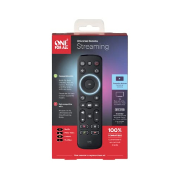 One For All Streamer Remote to Control 3 Devices Easily