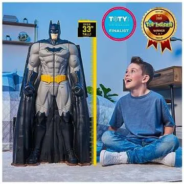 Batman, Bat-Tech Batcave, Giant Transforming Playset with Exclusive 4” Batman Figure and Accessories, Kids Toys for Boys Aged 4 and Up