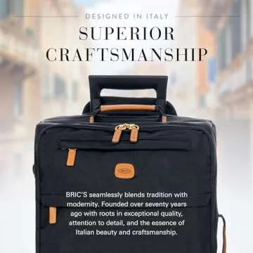 Bric's X Travel Carry-On Luggage with Spinner Wheels - Luxury
