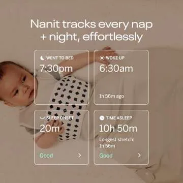 Nanit Superior Sleep Set - Includes Newborn Baby Essentials Pro Camera with Wall Mount, Travel Stand, and The Sound + Light Audio Monitoring Machine & Baby Night Light