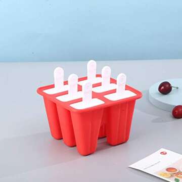 Silicone Popsicle Molds for Delicious DIY Treats
