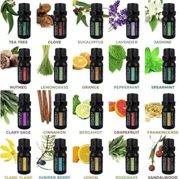 Aromatherapy Essential Oil Diffuser with Rotating Display