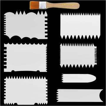 7-in-1 Paint Scraper Tools for Acrylic Painting