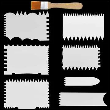 7-in-1 Paint Scraper Tools for Acrylic Painting