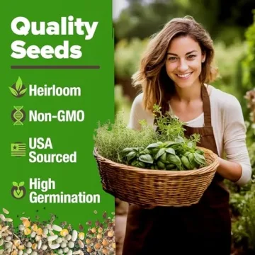 HOME GROWN Heirloom Culinary Herb Seeds for All Gardens