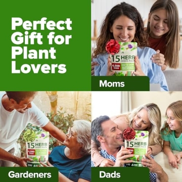 HOME GROWN Heirloom Culinary Herb Seeds for All Gardens