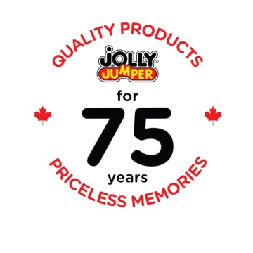 Jolly Jumper Classic Black Saddle Baby Exerciser 75 Years Trusted