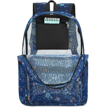 Durable CAMTOP Mesh Backpack for Kids School Beach Travel