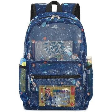 Durable CAMTOP Mesh Backpack for Kids School Beach Travel