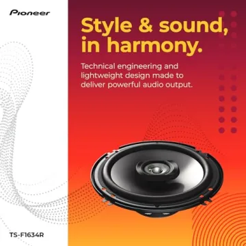Upgrade Your Sound with PIONEER TS-F1634R Speakers