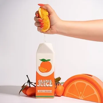 Colorful Orange Juice Vase Set for Stylish Decor