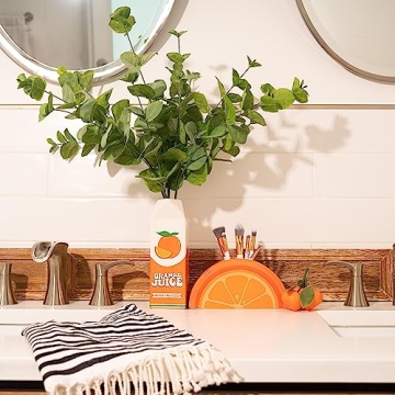 Colorful Orange Juice Vase Set for Stylish Decor